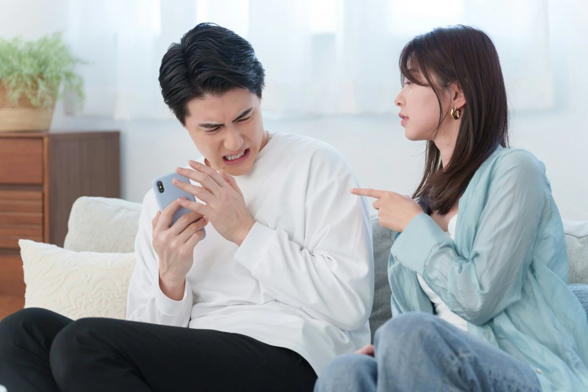 夫　ゲーム　妻　喧嘩