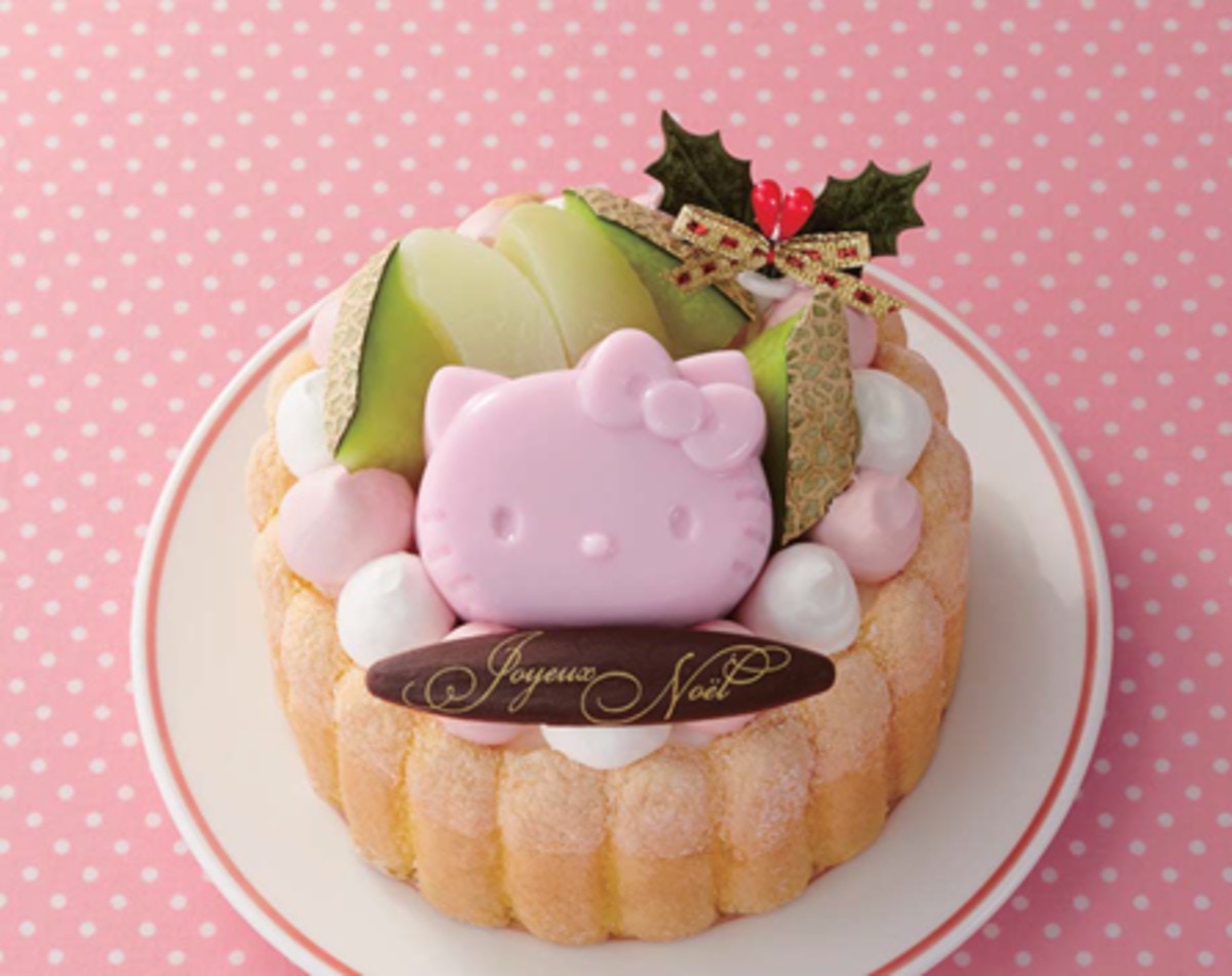 ハローキティのクリスマスケーキ4号