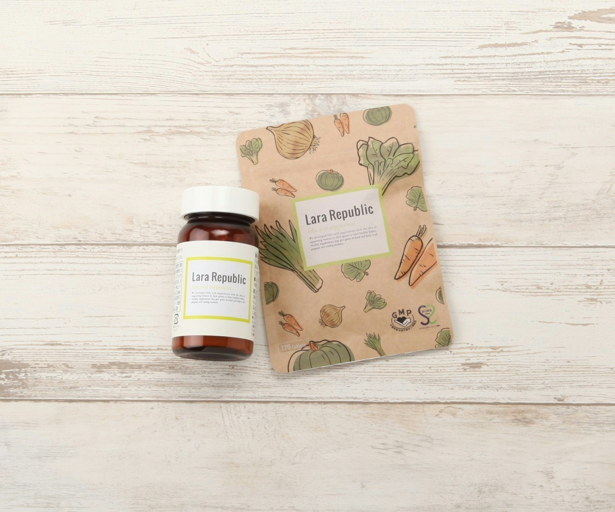 Lara Republic 葉酸サプリメント 葉酸サプリ Lala republic 