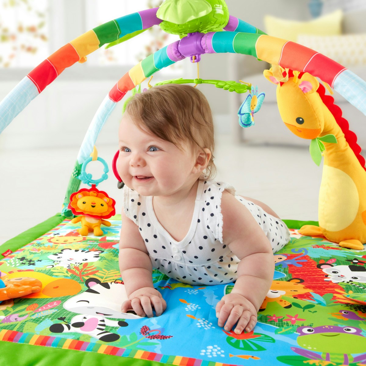 遊ぶなかで自然と赤ちゃんの五感を刺激 日中の過ごし方や寝かしつけも玩具がママをサポート ママリ