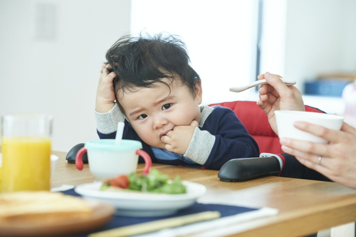 離乳食　食べない