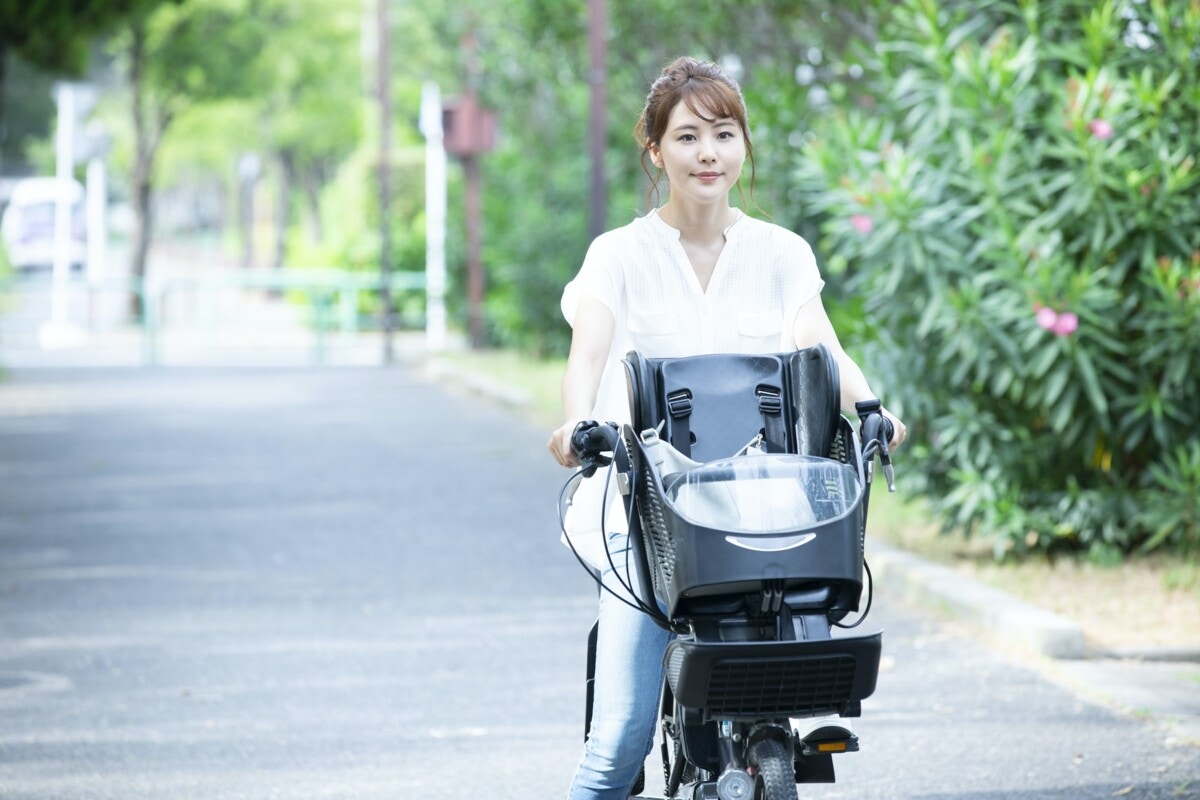 電動自転車　ママ