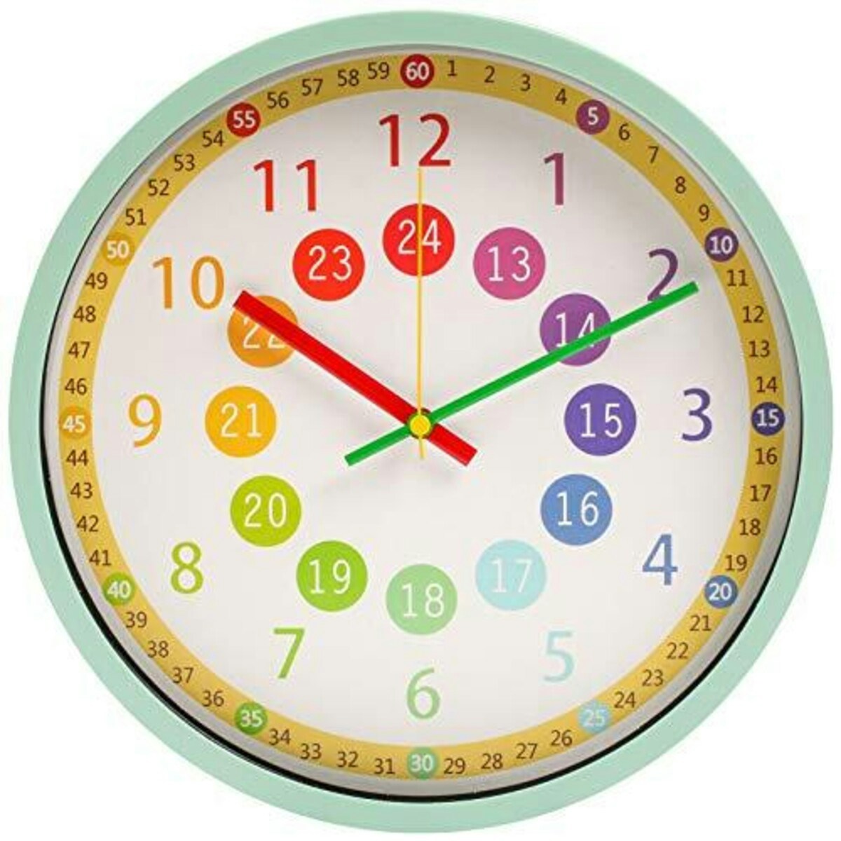 VIKMARI 知育時計 掛け時計 アナログ