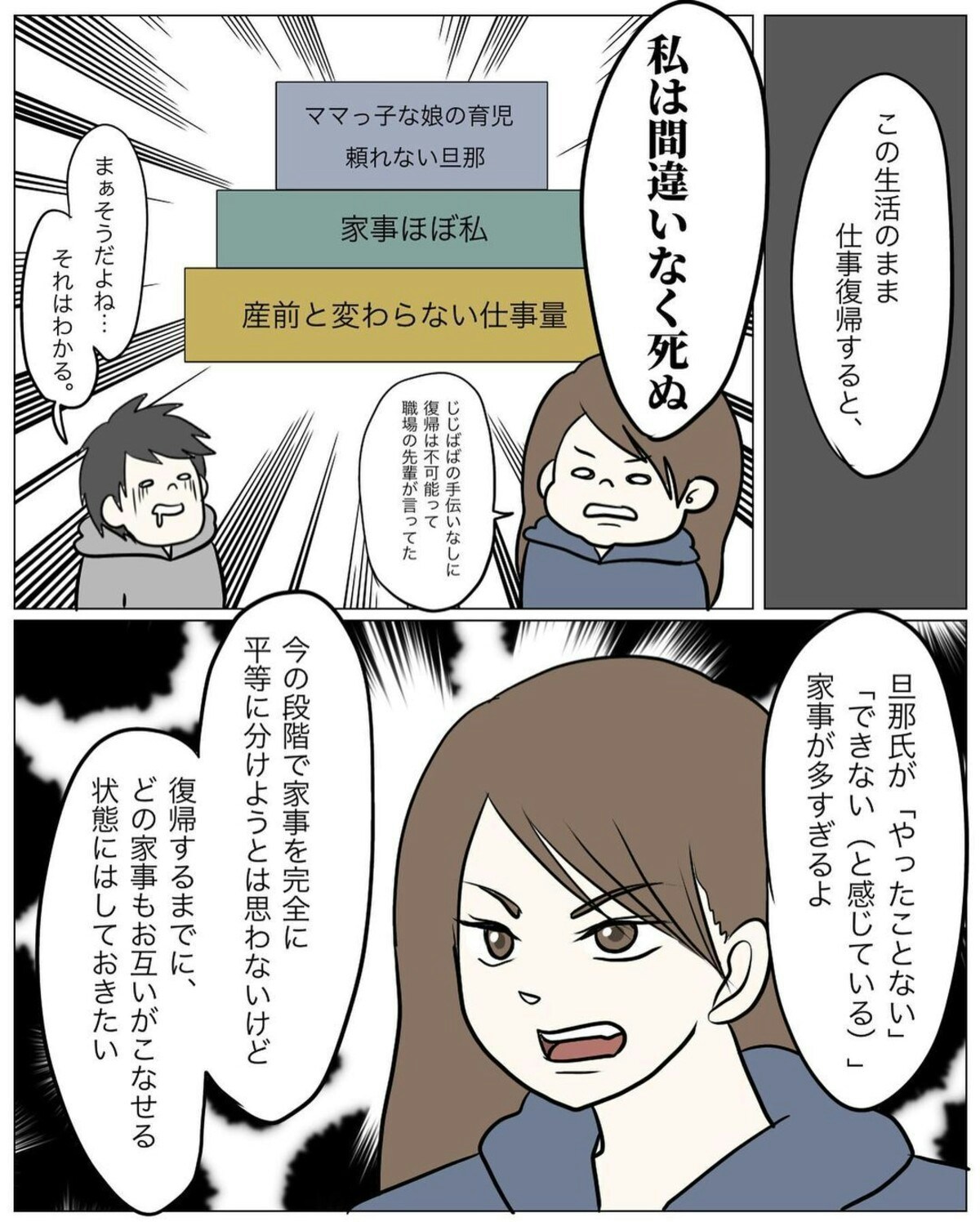 夫への要望を全て伝えると 行動に変化が もう二度と料理しないと心に決めた日 4 ママリ 夫への要望を全て伝えると 行動に変化が もう二度と料理しないと心に決めた日 4 ママリ