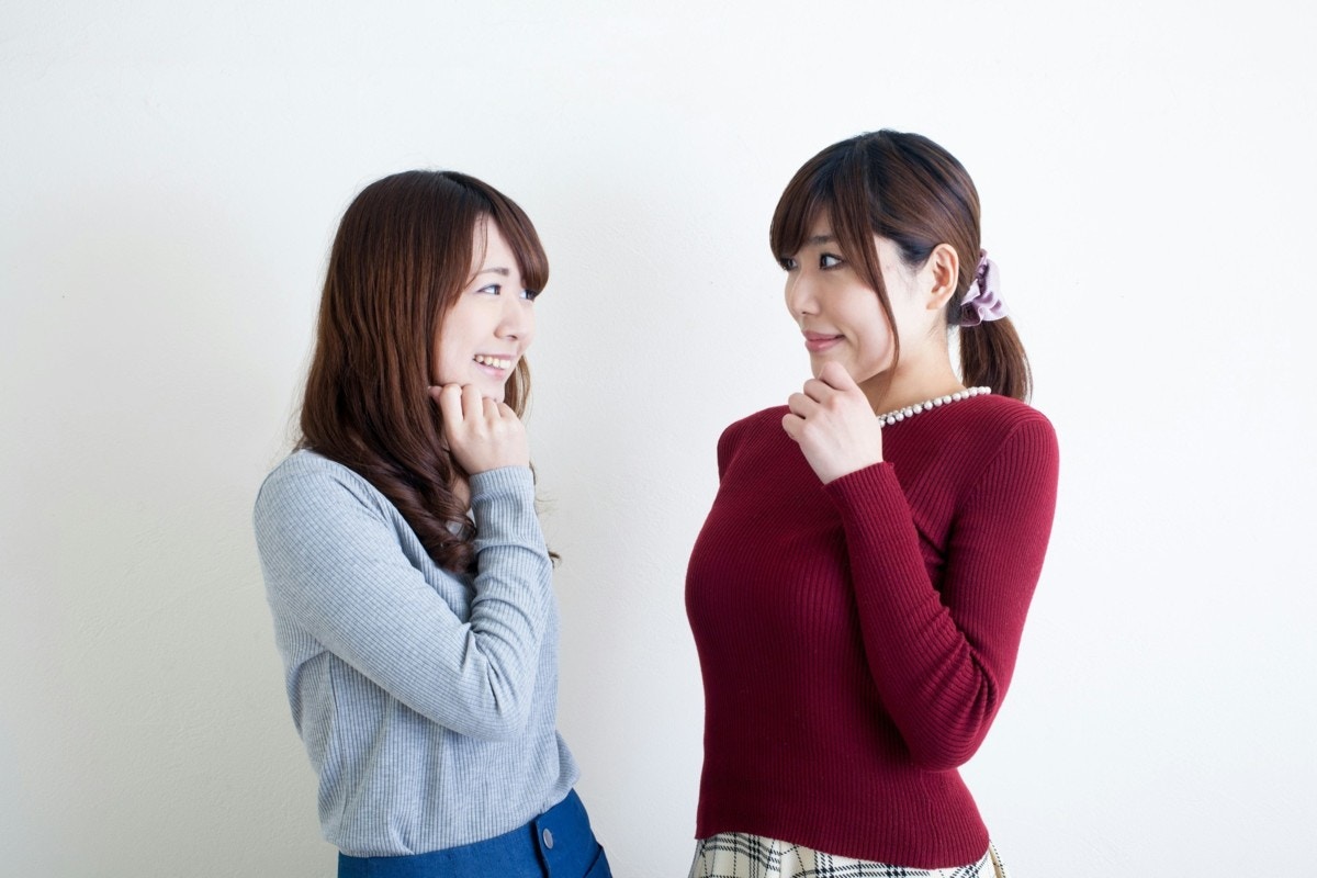 立ち話