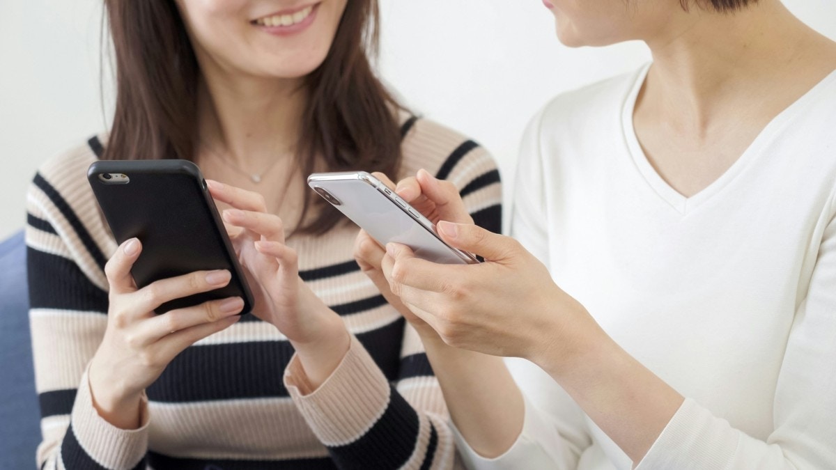 スマホ　友だち