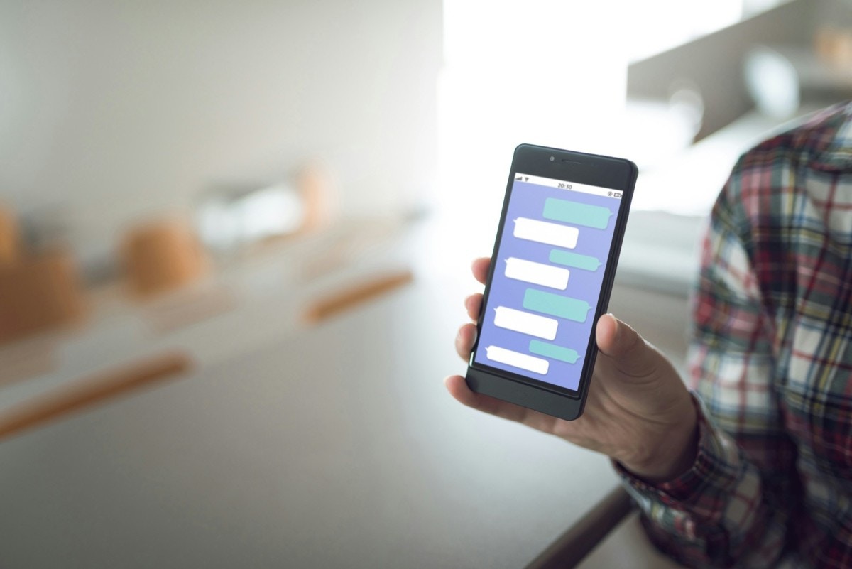 メッセージ　スマホ