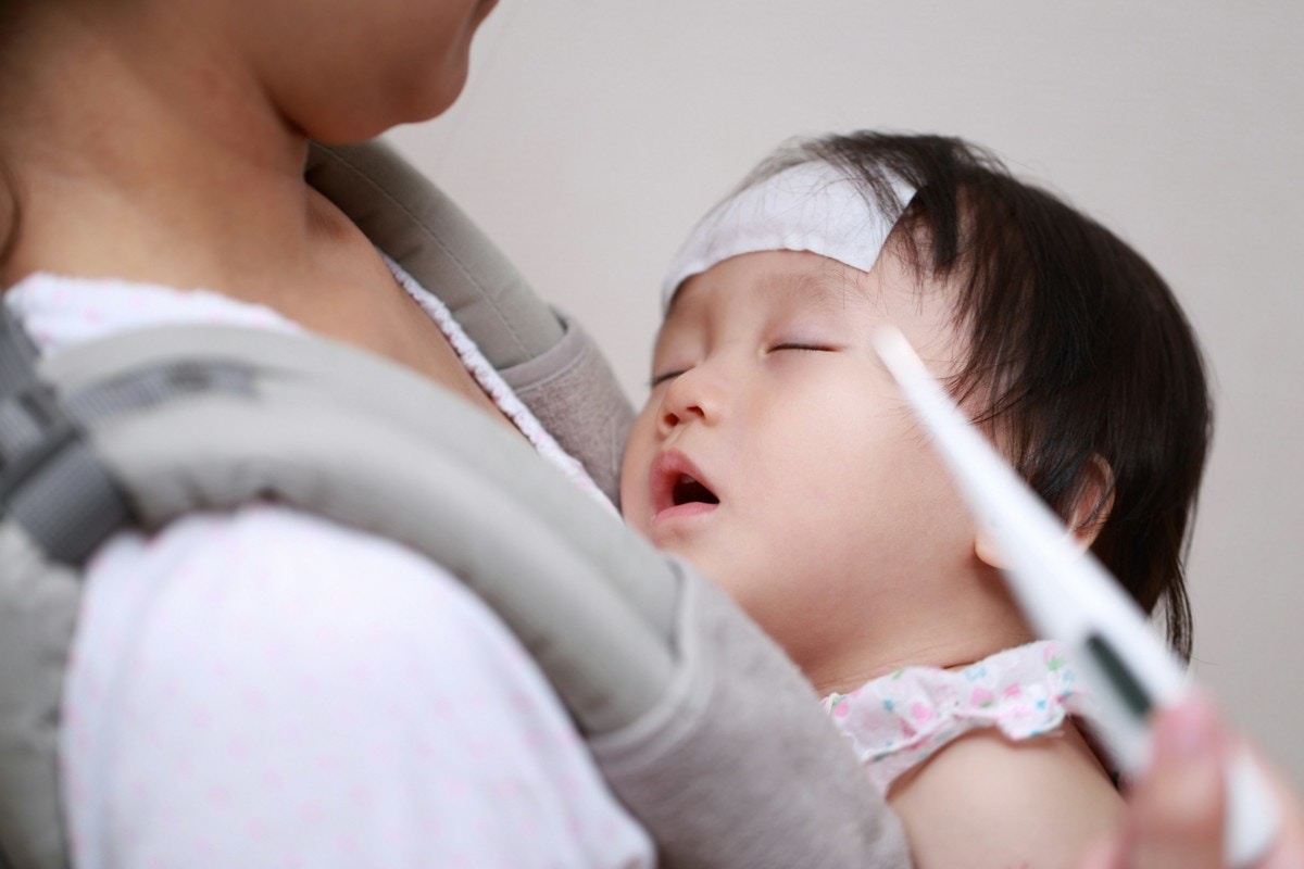 赤ちゃん　熱