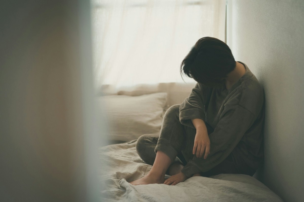 ショック　女性　日本人