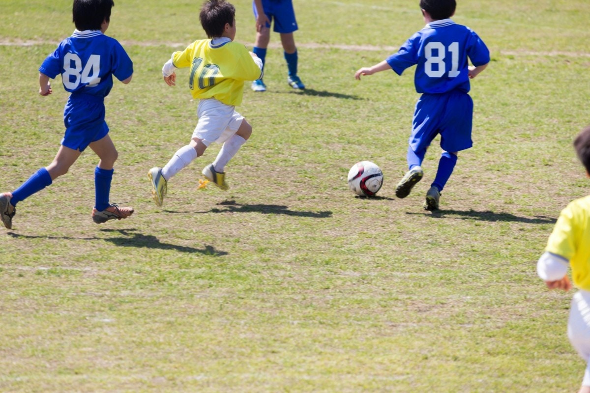サッカー　子ども