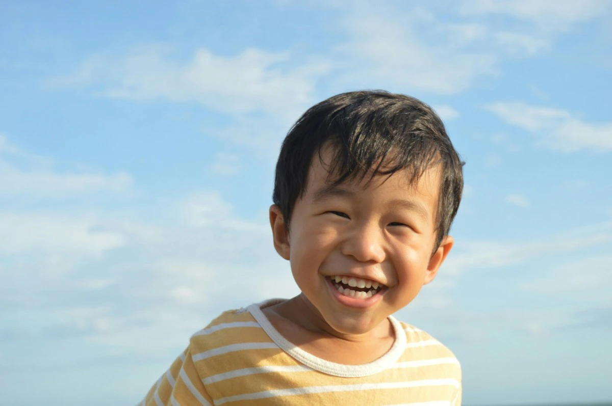 男の子　元気