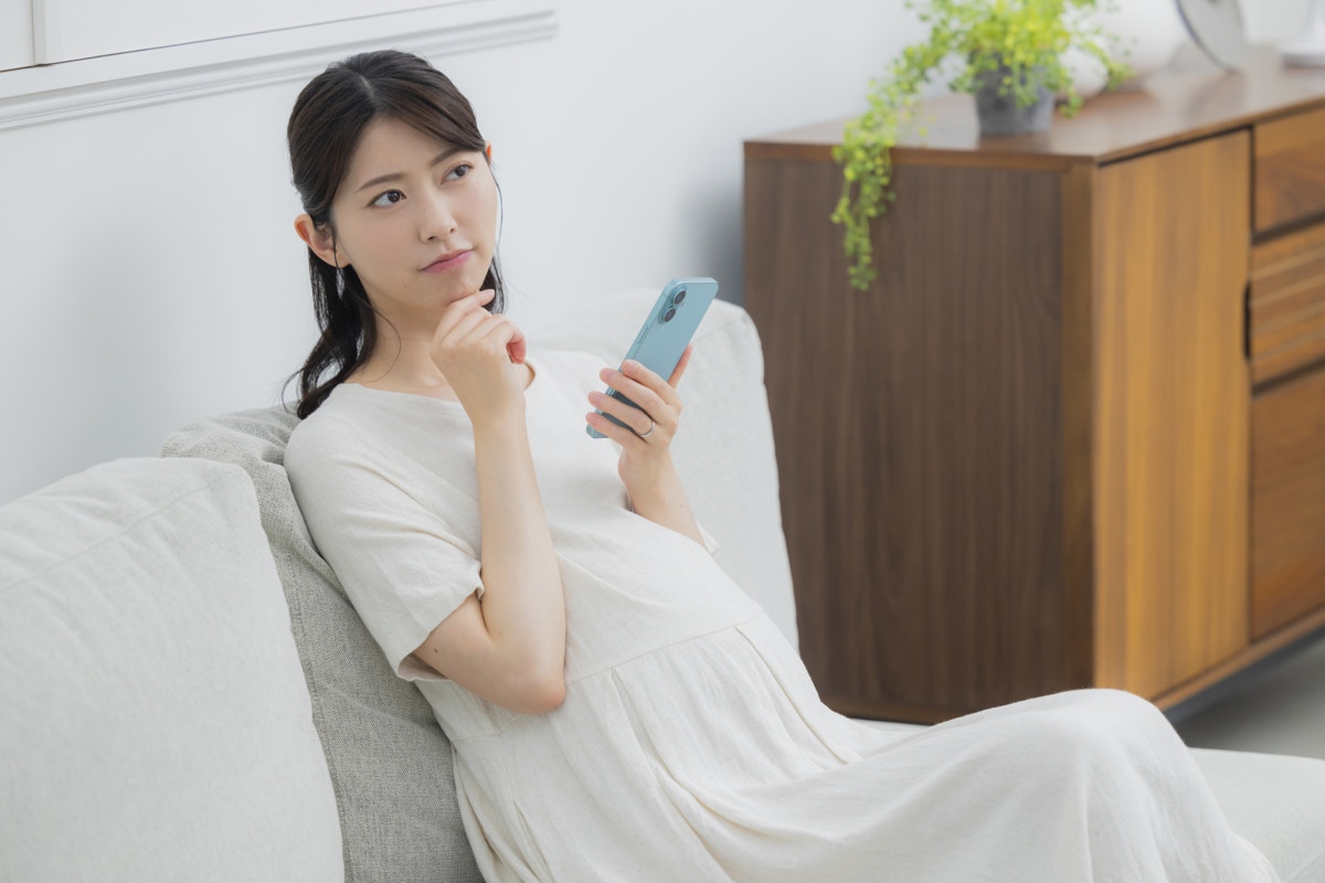 スマホ　悩み　妊婦