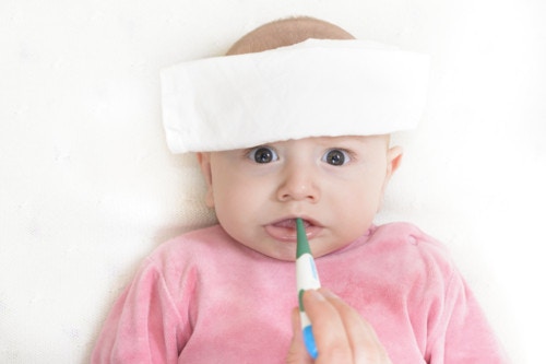 新生児や乳児の平熱の測り方