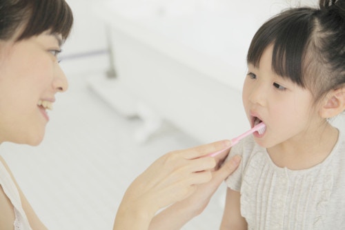子供　歯磨き