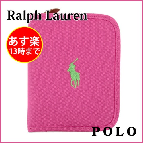 【RalphLauren】ポロ 母子手帳ケース マルチケース マザーズ ブックキャンバス