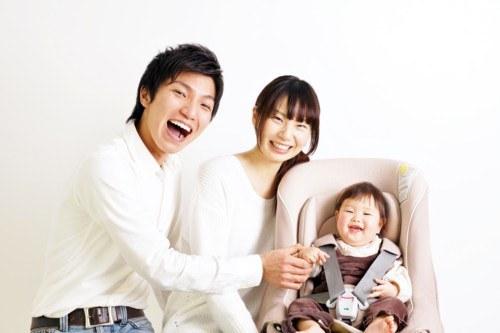 笑顔　日本　家族