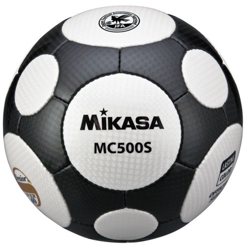 MIKASA ミカサ サッカーボール シニア軽量 5号 40歳以上　MC500S-WBK 【取り寄せ品】