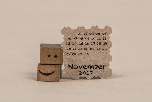 11月　カレンダー