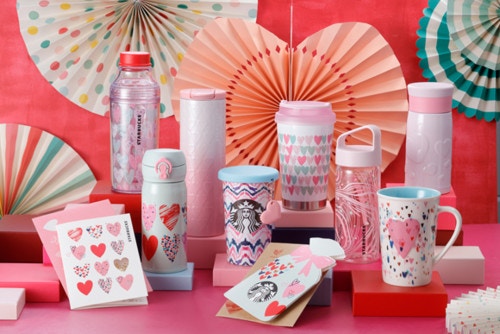 スタバ 2018 バレンタイン♡ スタバ 2018 バレンタイン♡