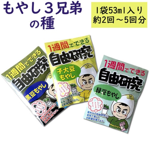 中津川サラダ農園 1～2週間でできる！もやし3兄弟を種から育てよう！