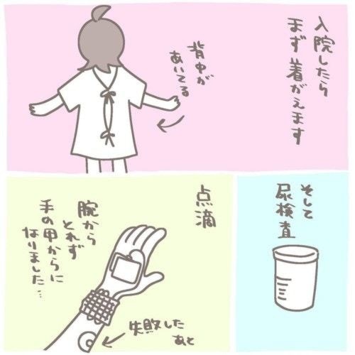 出産前日 入院 硬膜外麻酔処置までのようすを紹介 無痛分娩出産レポ 漫画 ママリ 出産前日 入院 硬膜外麻酔処置までのようすを紹介 無痛分娩出産レポ 漫画 ママリ