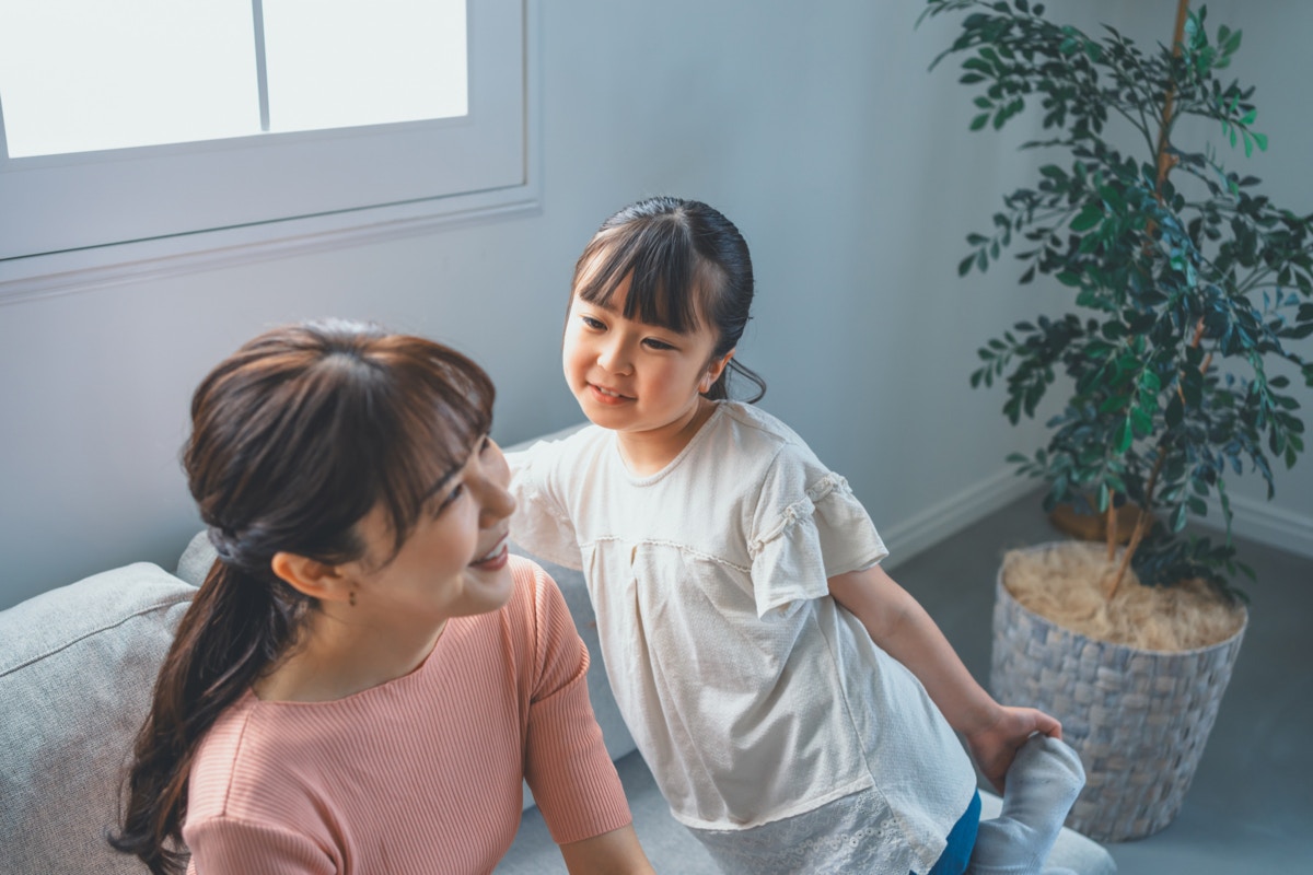 4歳　女の子　会話