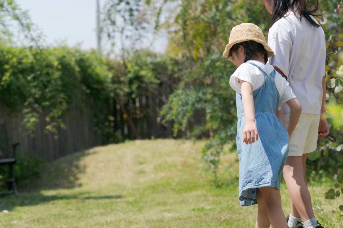 公園　女の子