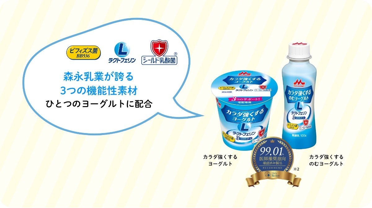 カラダ強くするヨーグルト