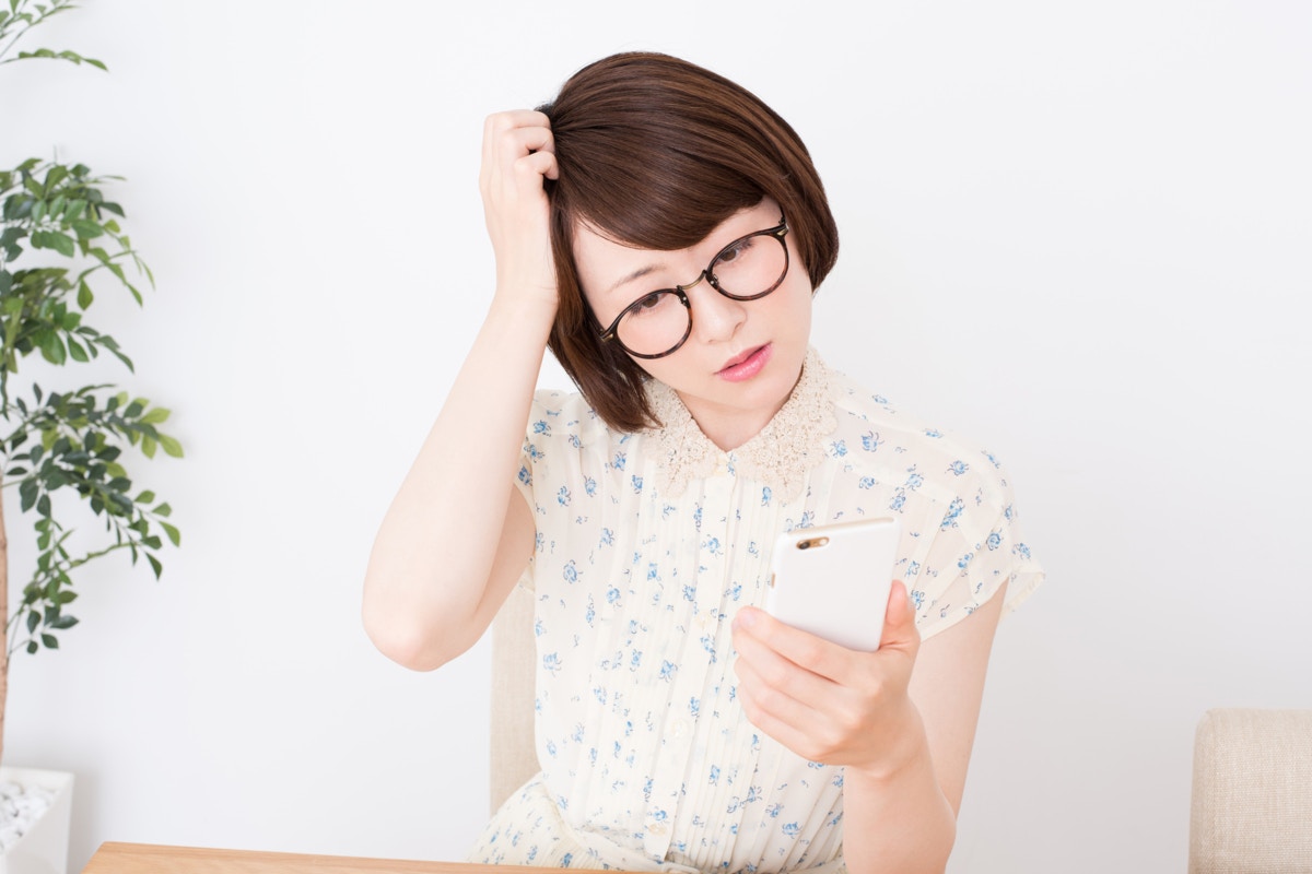 スマホ　トラブル