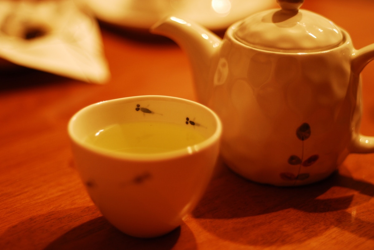 湯呑　お茶