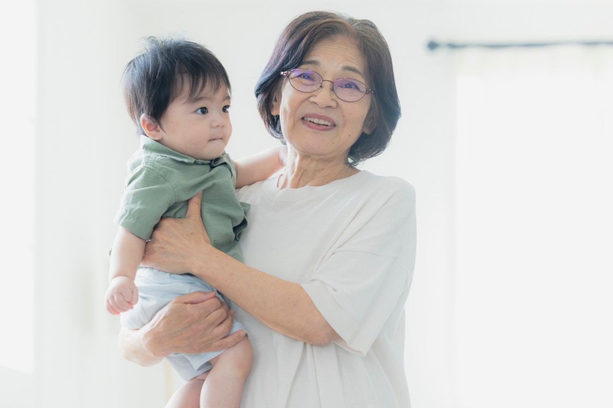 祖母　赤ちゃん