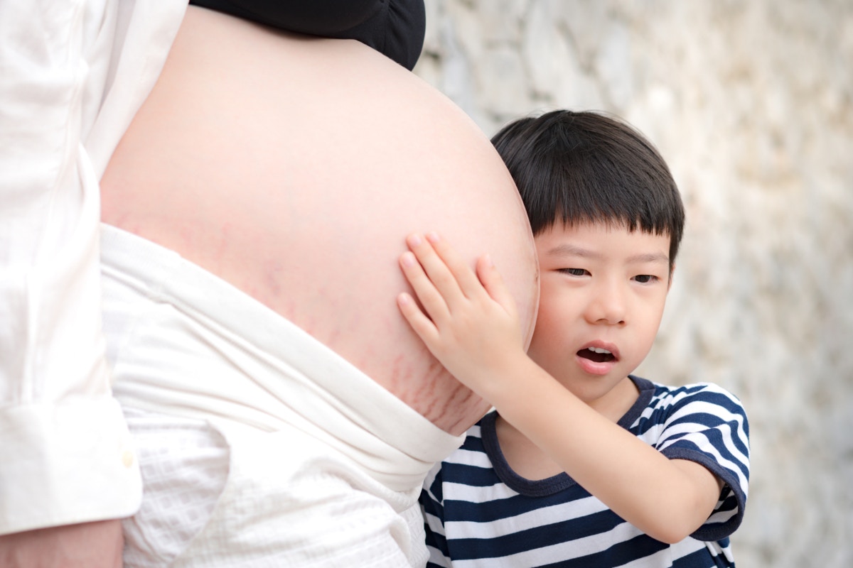妊婦　と男の子