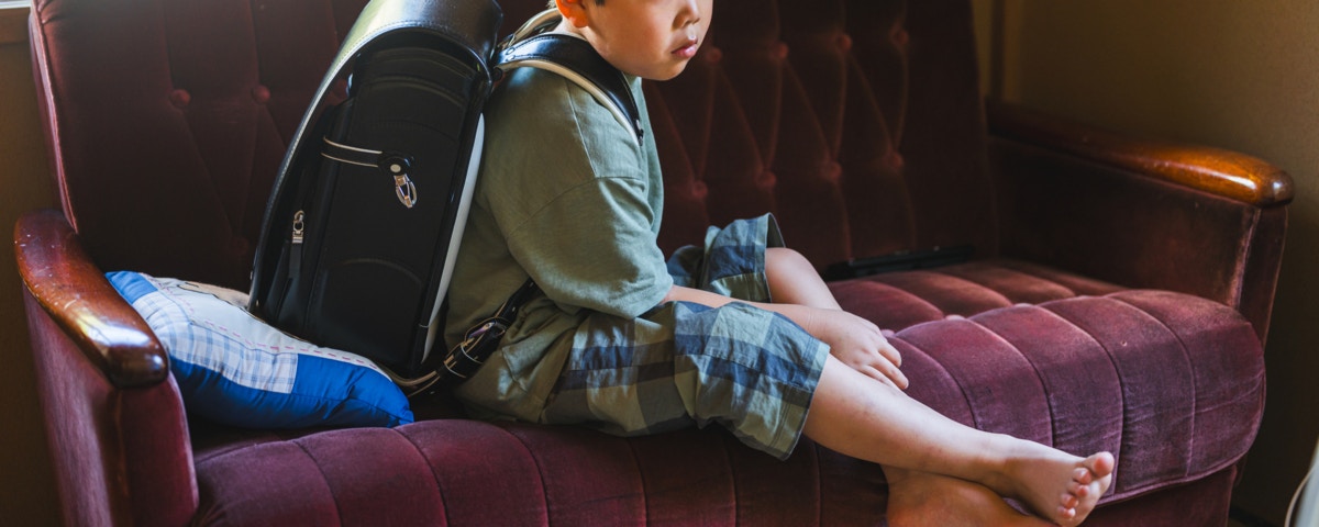 小学1年生　家　男の子