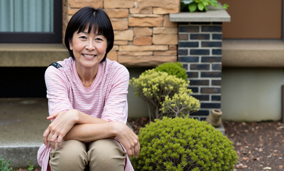 祖母　家　孫　民家