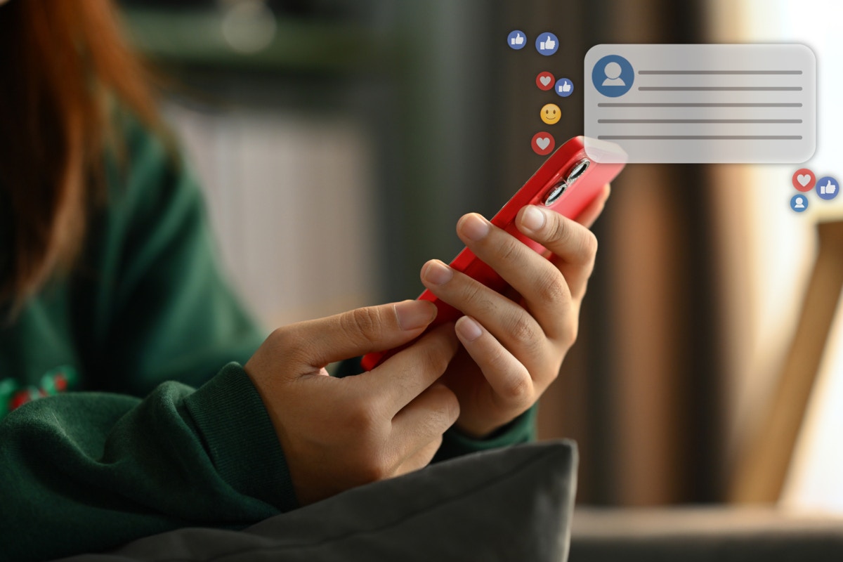 メッセージ　スマホ