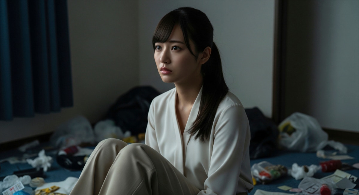 汚い　部屋　暗い